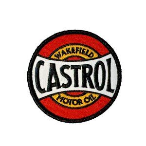 Castrol Wakefield Automotive Motor Oil Premium 2.75in Embroidered Iron-on Patch